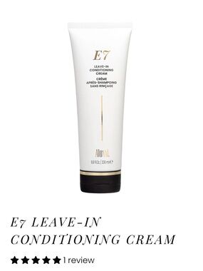 Aloxxi E7 Leave-In Conditioning Cream — White